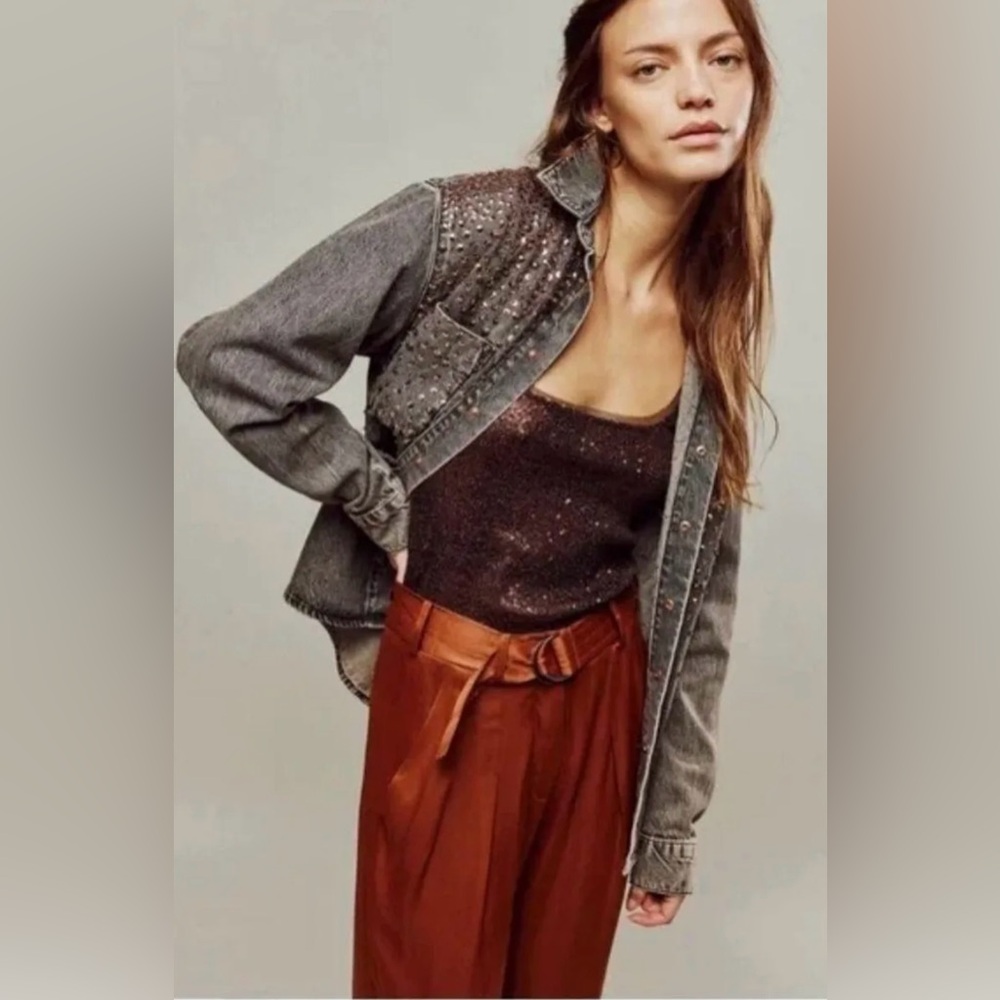 FREE PEOPLE Intimately Late Night Disco Layering Top - Picture 5 of 8